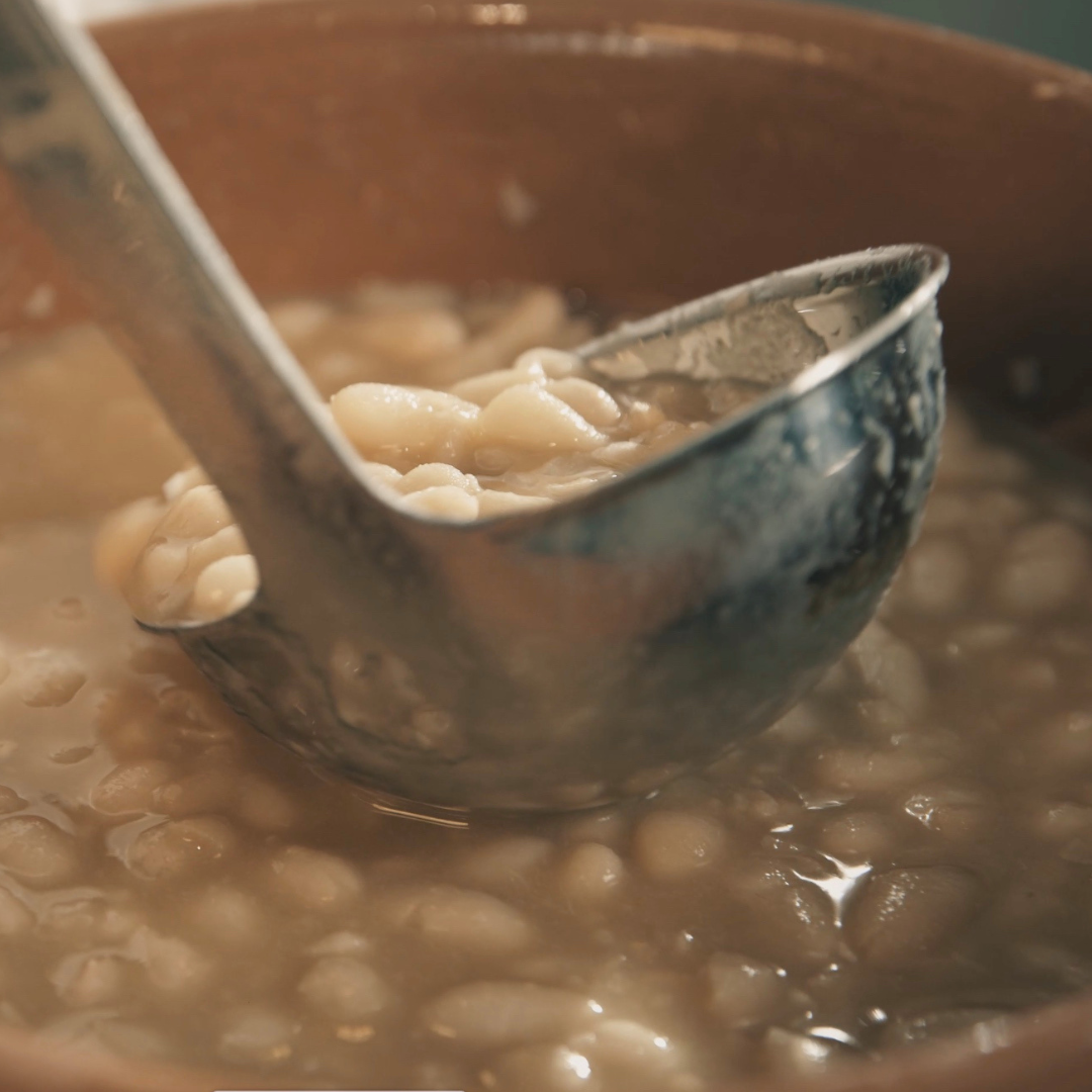 white beans in a casserole